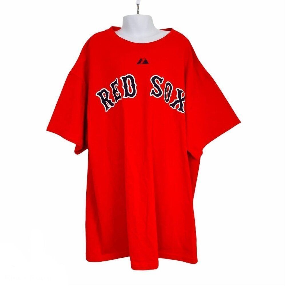 MLB Boston Red Sox 46 Ellsbury T Shirt Mens L Red Short Sleeve